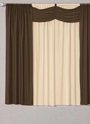 Cortina com Band Tabaco 200x170 cm