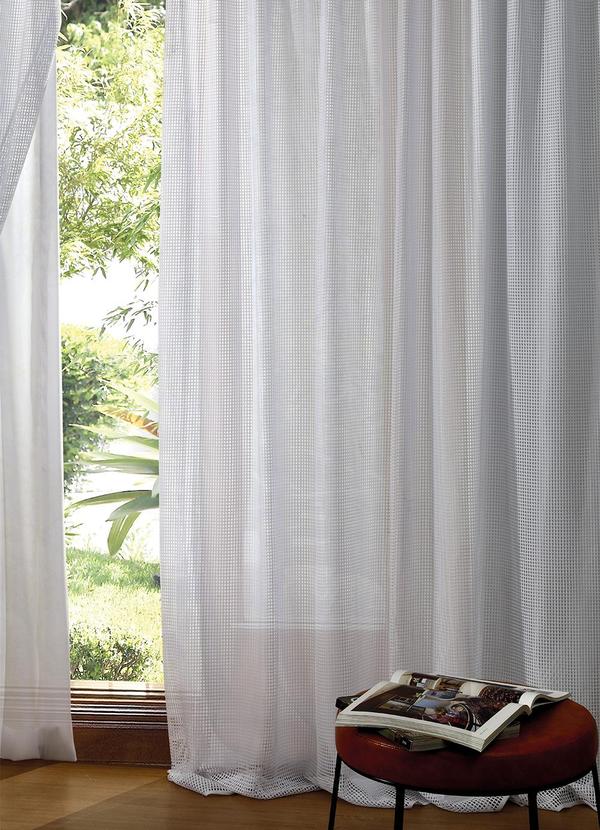 Cortina com Forro (Branca) 3.50m X 2.20m