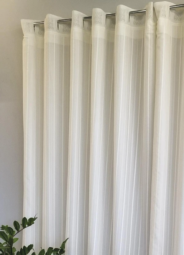 Santista - Cortina com Forro Marfim 3.50m X 2.20m 2