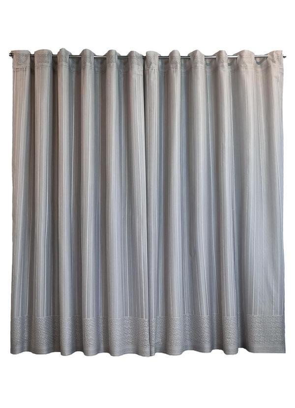 Cortina com Forro (Prata) 3.00m X 1.80m