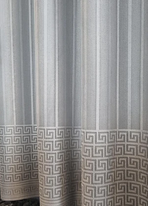 Lar e Lazer - Cortina com Forro Prata 3.50m X 2.20m - LAR E LAZER