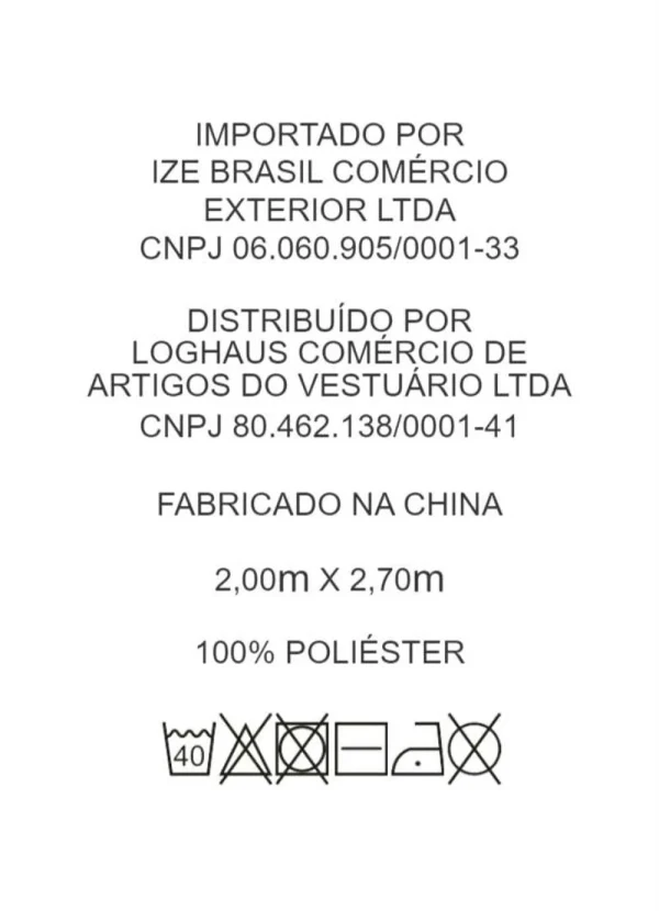 Mundo Lar - Cortina Jacquard Rosa 270x200 cm 3