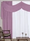 Lar e Lazer - Cortina Lilás 200x170 cm - variação: Lilás