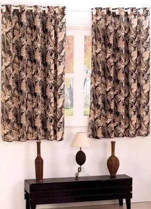 Lar e Lazer - Cortina Malha Gel Marrom 200x170 cm - LAR E LAZER