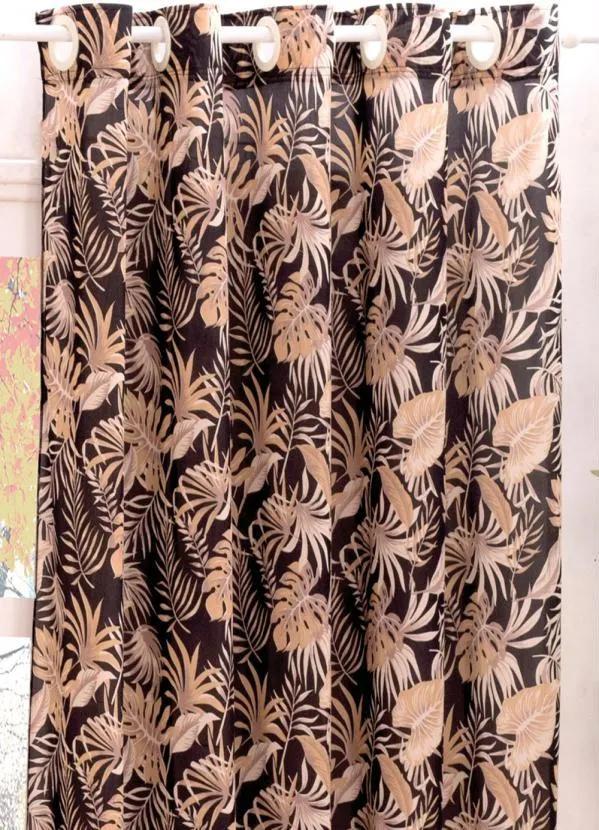 Lar e Lazer - Cortina Malha Gel Marrom 200x170 cm 2