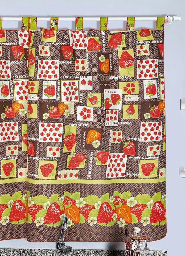 Lar e Lazer - Cortina para Cozinha Lolla 180x120 cm 2
