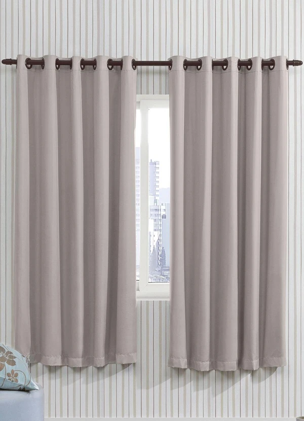 Lar e Lazer - Cortina Pratika 2,60x1,70 Pong Nude 1