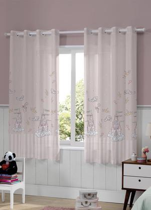 Cortina Rustica 2,60x1,70 Colore (Castelo Rose)