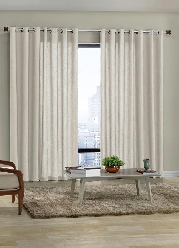 Cortina R�stica (Cru) 200x170 cm