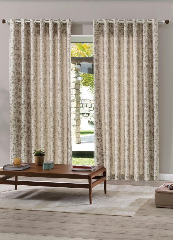 Bella Janela - Cortina Rústica Nude 420x250 cm 1