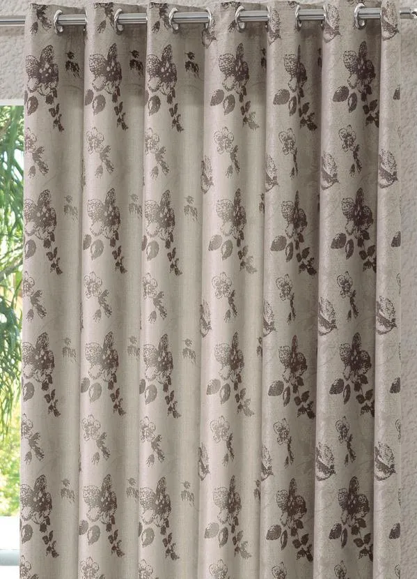 Bella Janela - Cortina Rústica Nude 420x250 cm 2