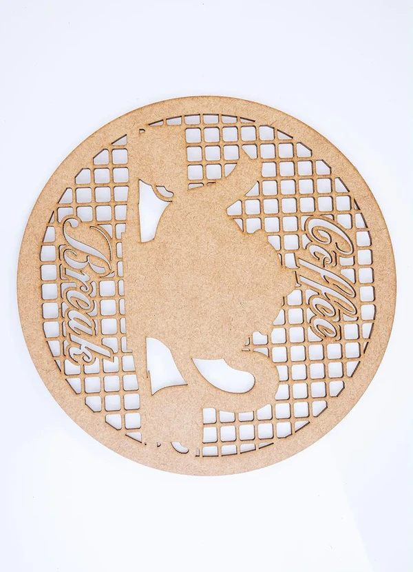 Lar e Lazer - Mandala Decorativa Coffe Break 1 Peça