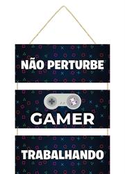 Placa Decorativa Gamer 1 Pe�a