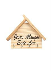 Porta Chaves Jesus Madeira 1 Pea