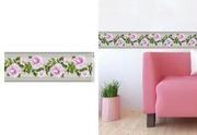 Adesivo Decorativo Barrado Roses 1 Pea
