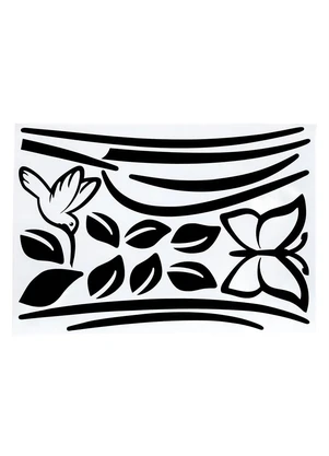Lar e Lazer - Adesivo Decorativo Natureza 1 Peça - LAR E LAZER