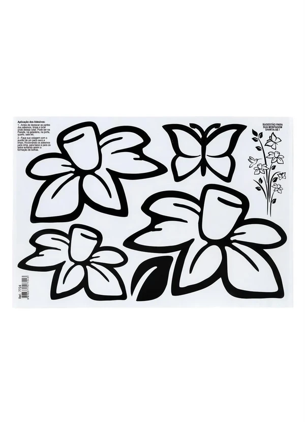 Lar e Lazer - Adesivo Decorativo Natureza 1 Peça 3