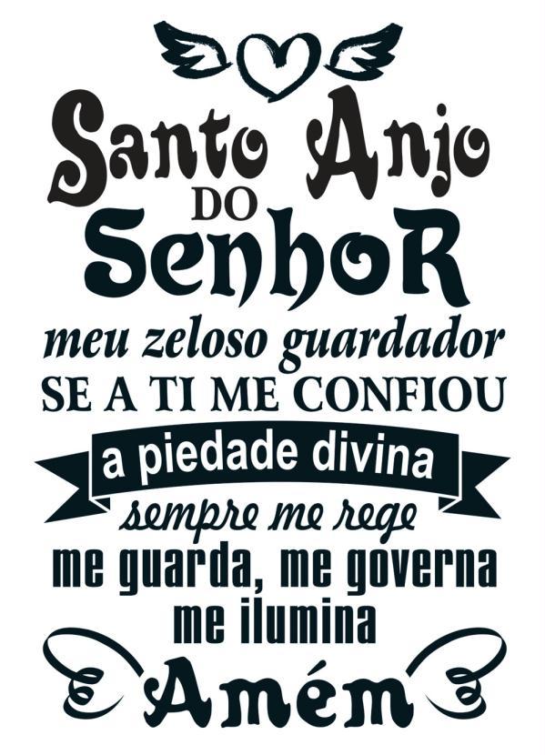 Lar e Lazer - Adesivos Santo Anjo 2