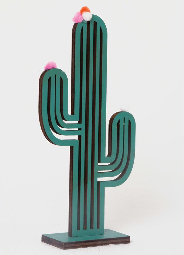 Quintess - Cacto Decorativo Verde 2