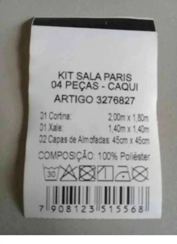 Lar e Lazer - Kit Sala Caqui 4 Peças 5