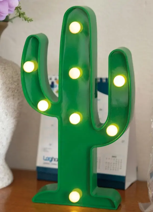 Mundo Lar - Luminária Cacto 1 Peça 3