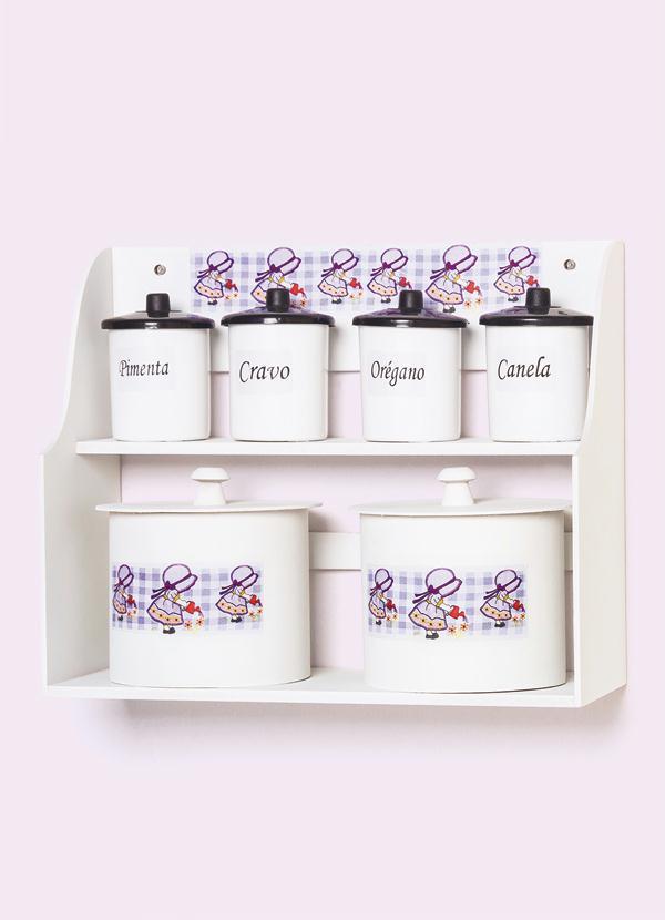 Lar e Lazer - Porta Condimento Bella