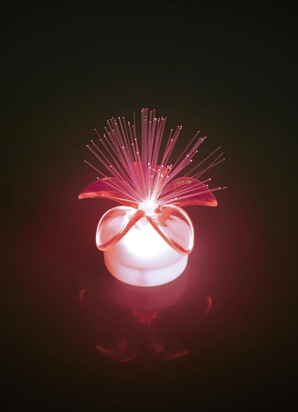 Mundo Lar - Luminária Florzinha Vermelha 1 Peça 1