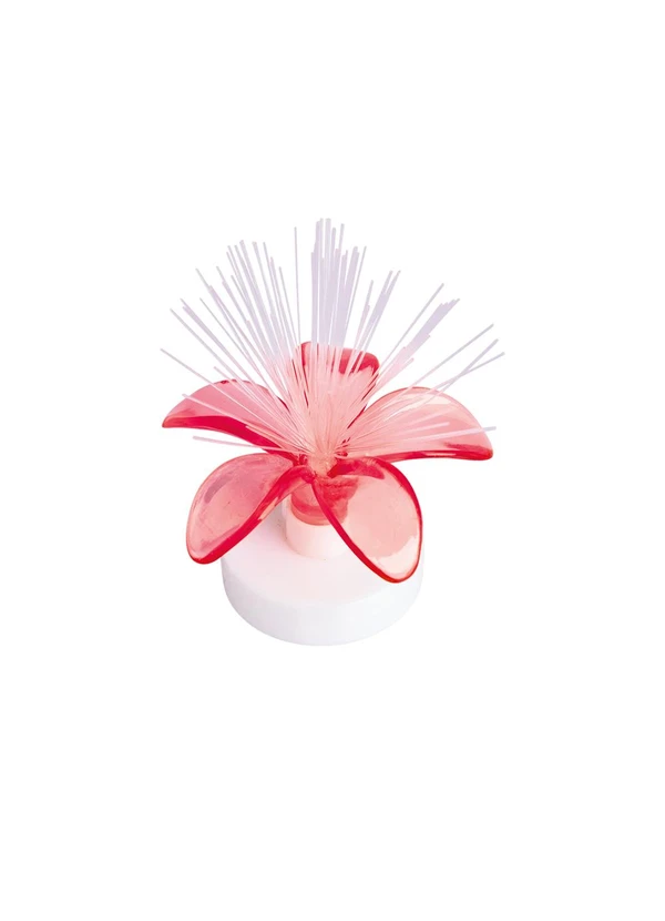 Mundo Lar - Luminária Florzinha Vermelha 1 Peça 2