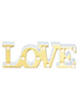 Mundo Lar - Luminária Love 1 Peça - MUNDO LAR