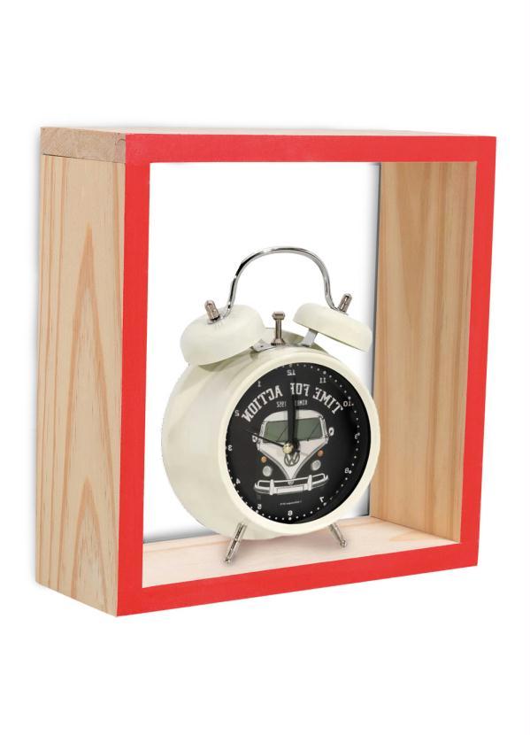 Lar e Lazer - Nicho Deocrativo Quadrado Vermelho