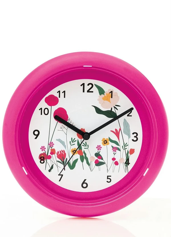 Lar e Lazer - Relógio de Parede Redondo Primavera 1 Peça 1