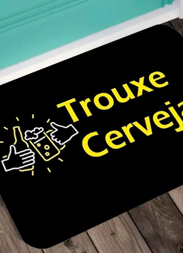 Lar e Lazer - Capacho Sublimático Cerveja 40x60 cm 2