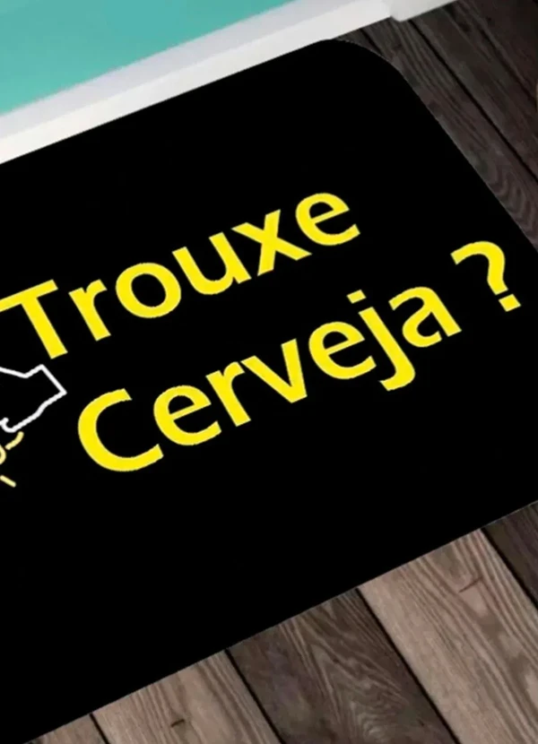 Lar e Lazer - Capacho Sublimático Cerveja 40x60 cm 3