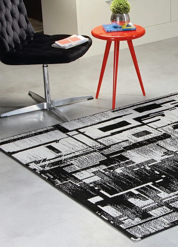 Lar e Lazer - Tapete Antiderrapante Preto 100x150 cm 2