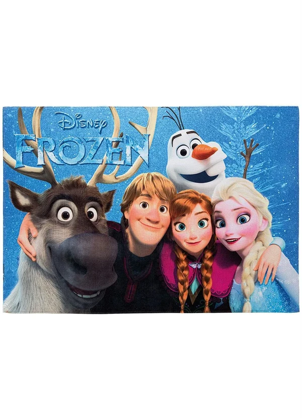 Jolitex - Tapete Infantil Antiderrapante Frozen 70x100 cm