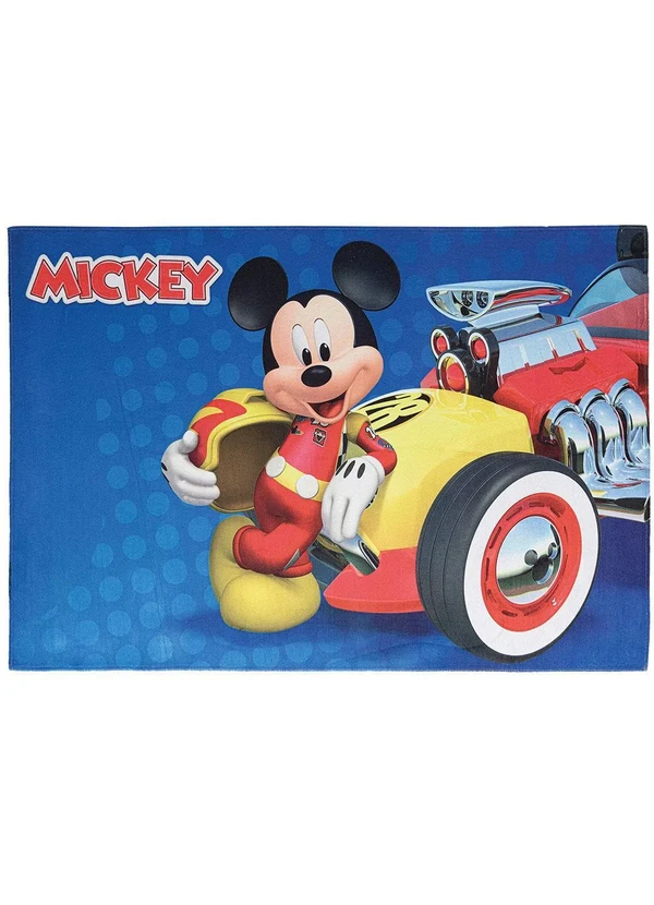 Jolitex - Tapete Infantil Antiderrapante Mickey 70x100 cm