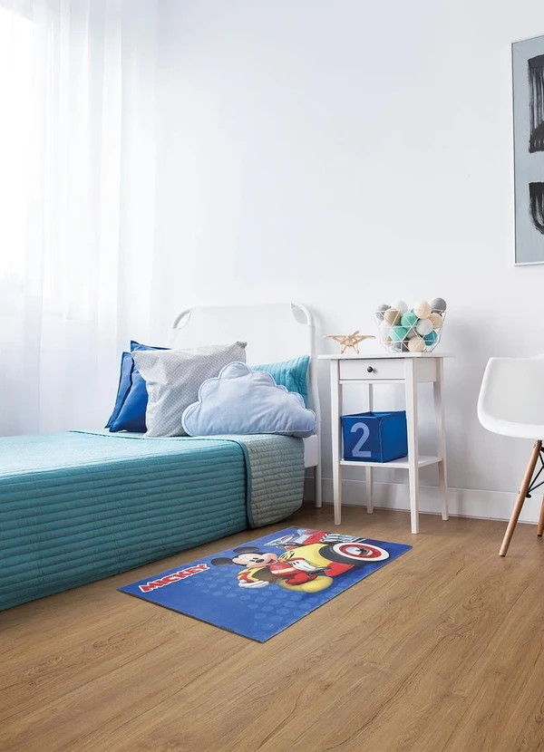 Jolitex - Tapete Infantil Antiderrapante Mickey 70x100 cm 2