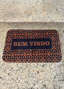 Capacho Bem Vindo Marrom 1 Pea