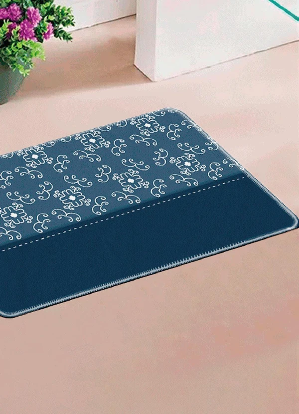 Lar e Lazer - Jogo de Banheiro Azul 3 Peças 3