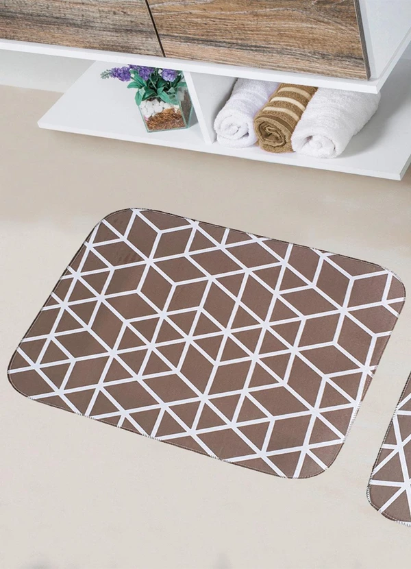 Lar e Lazer - Jogo de Banheiro Losango 2 Peças 2