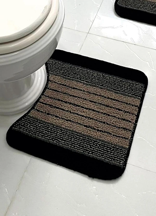 Lar e Lazer - Jogo de Banheiro Preto 2 Peças 2