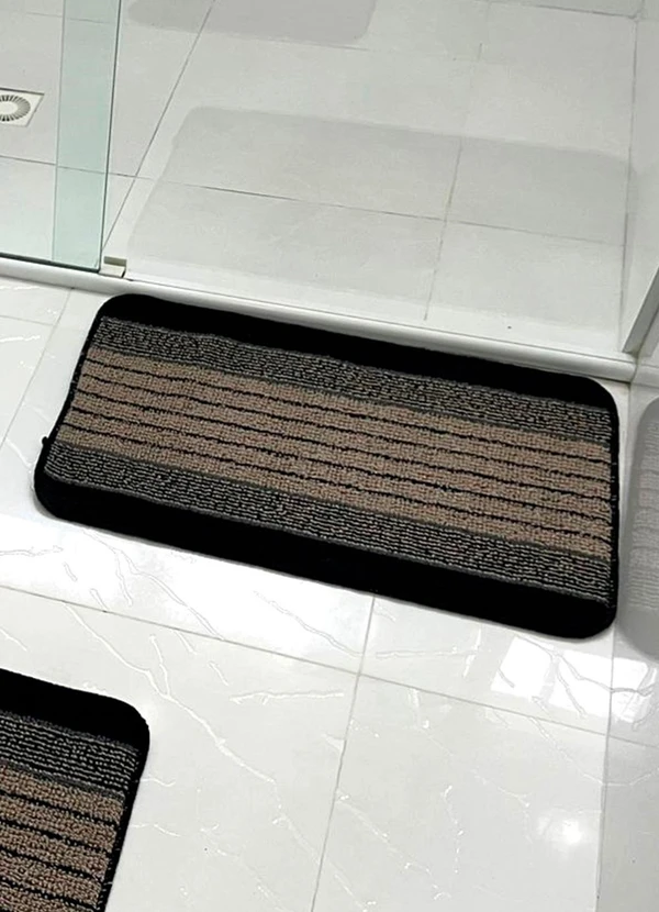 Lar e Lazer - Jogo de Banheiro Preto 2 Peças 3