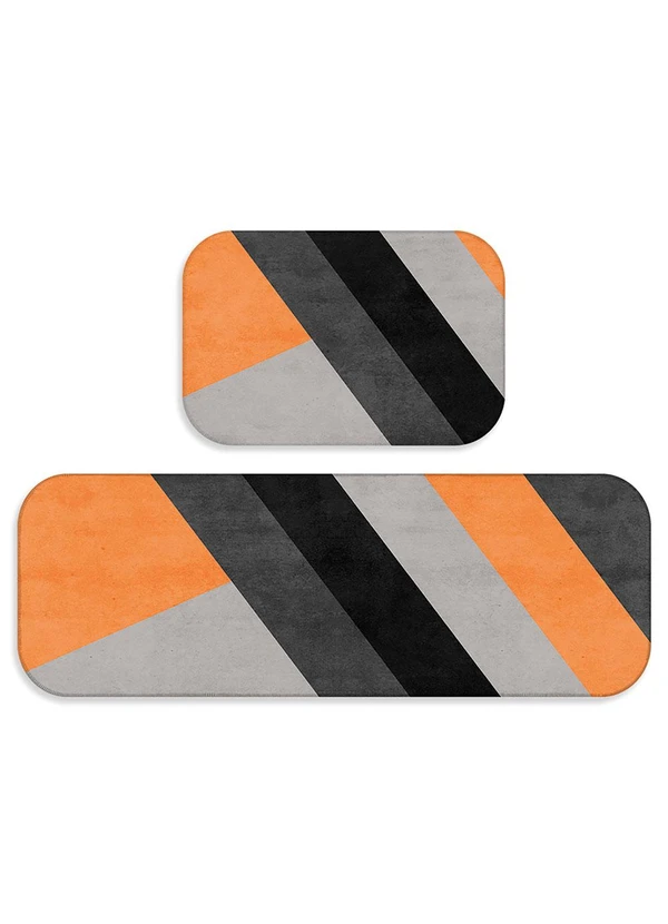 Lar e Lazer - Jogo de Tapetes Cozinha Solar 2 Peças 2