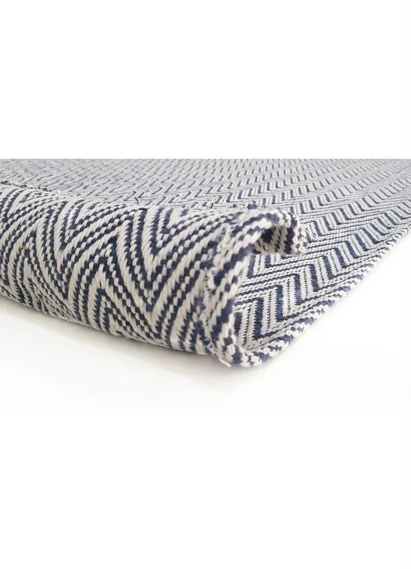 Lar e Lazer - Passadeira Chevron Marinho 47x140 cm 2