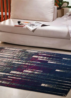 Lar e Lazer - Tapete Antiderrapante Marinho 100x150 cm - LAR E LAZER