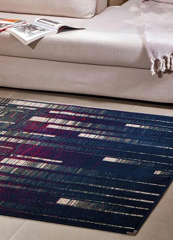 Lar e Lazer - Tapete Antiderrapante Marinho 100x150 cm 2