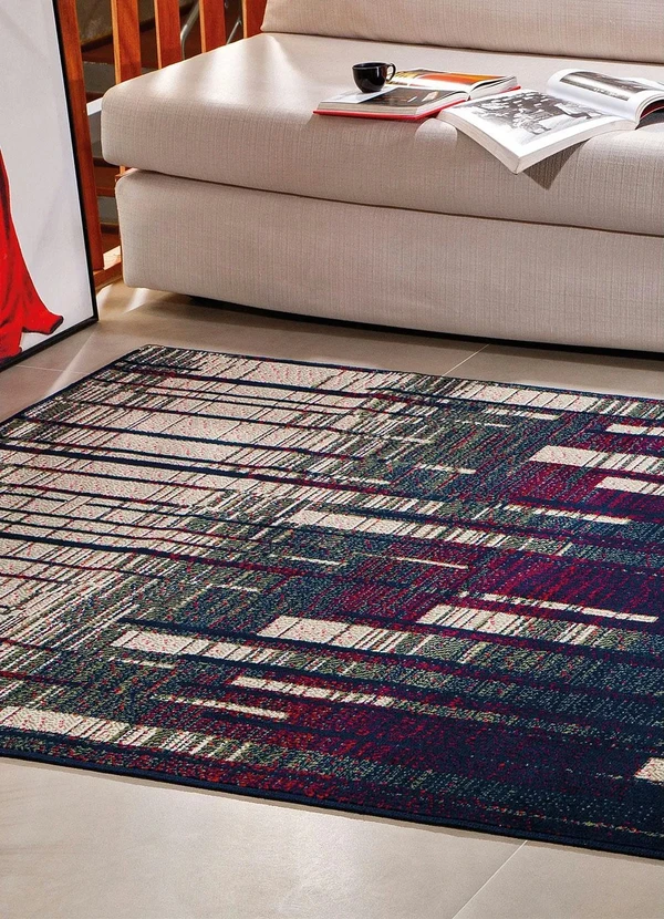 Lar e Lazer - Tapete Antiderrapante Marinho 100x150 cm 3