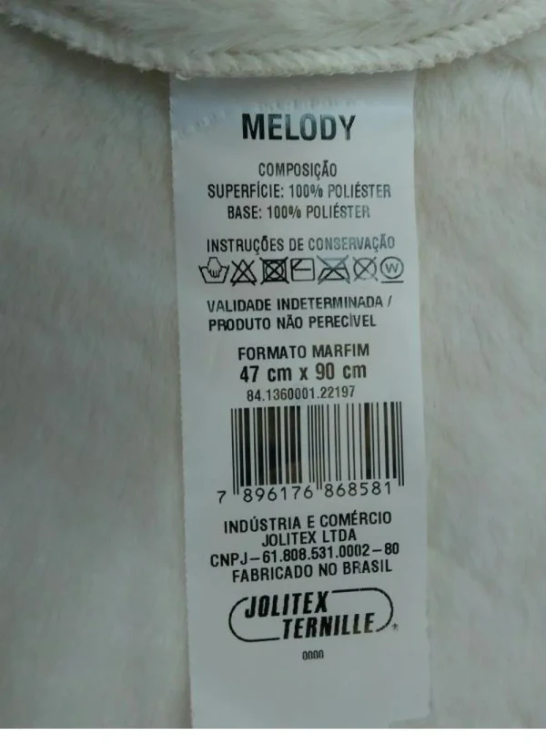 Jolitex - Tapete Antiderrapante Marrom 47x90 cm 3