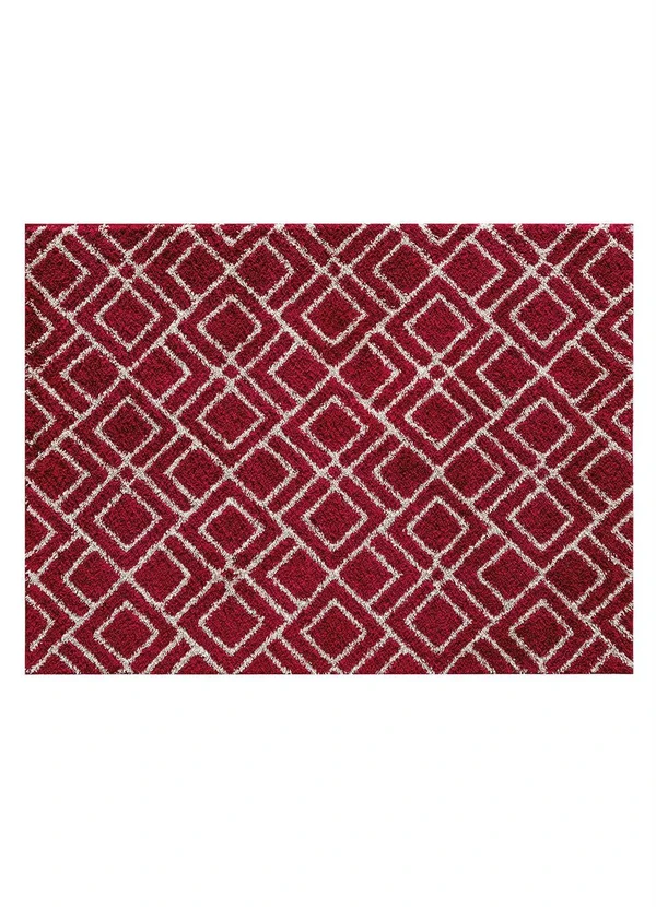 Jolitex - Tapete Antiderrapante Vermelho 100x150 cm 2