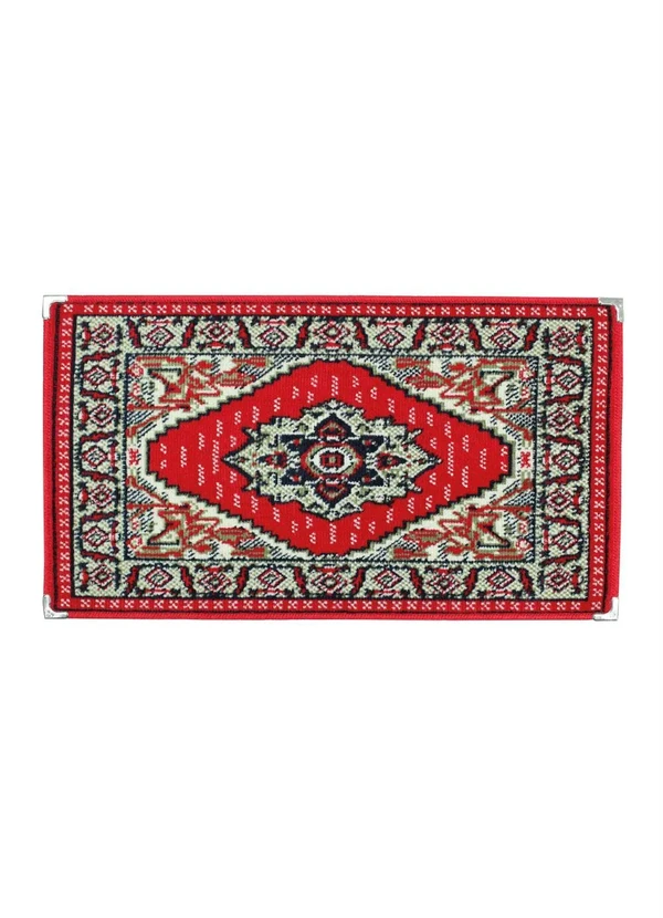 Lar e Lazer - Tapete Antiderrapante Vermelho 100x150 cm 2